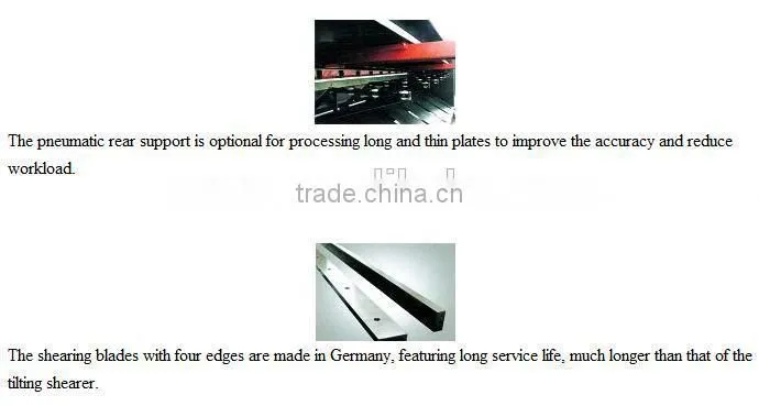 VR-6X4000 CNC shear machine