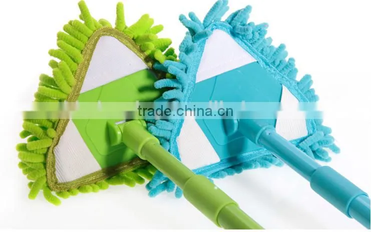 telescopic chenille duster mop, microfiber bathtub duster