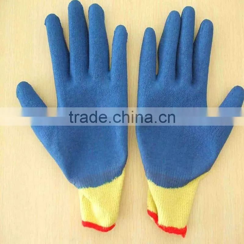 Latex Cotton Work Gloves From Guangzhou Supplier