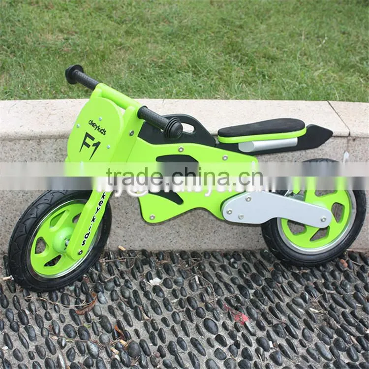 Best design no pedal wooden boys balance bike W16C179-S