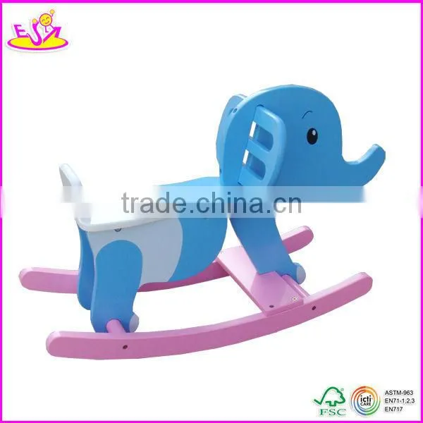 2017 New kids wooden rocking horse for kids,solid wooden horse for children W16D021-x