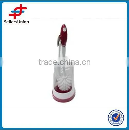 Plastic toilet brush set