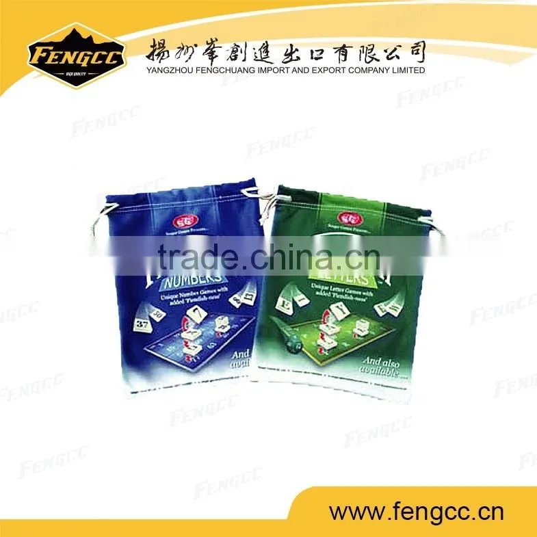 drawstring microfiber small phone pocket