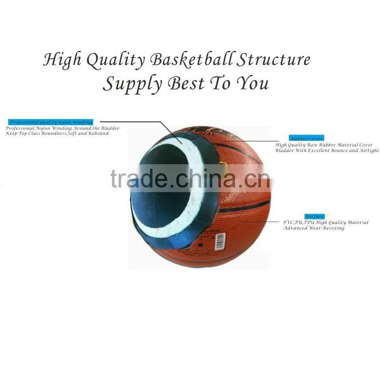Varies Size Massive 8 panels Basketball With Customized personalized logo