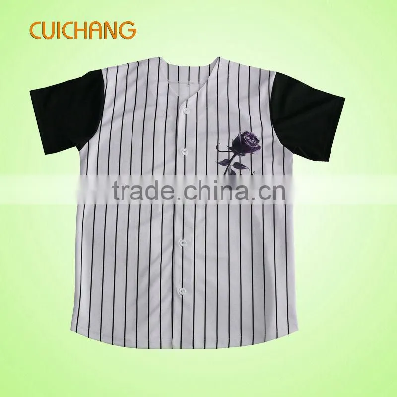 New design baseball jersey&blank baseball jersey&fashion baseball jersey