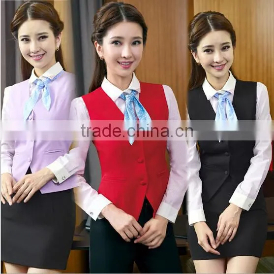 New Formal Bank Uniform design OEM manufacturer