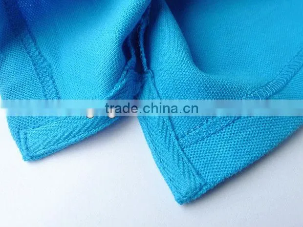 180g polyester cotton blank polo ,custom polo