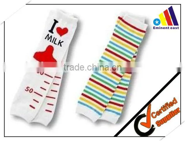 100% cotton baby boy girl anti-slip disposable baby leg warmer