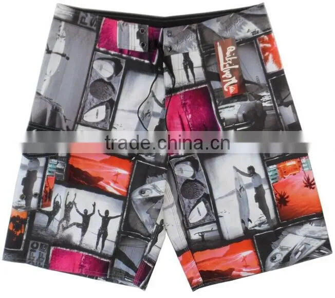 Mens fashion hot-sell summer surfing trunk men's beachwear