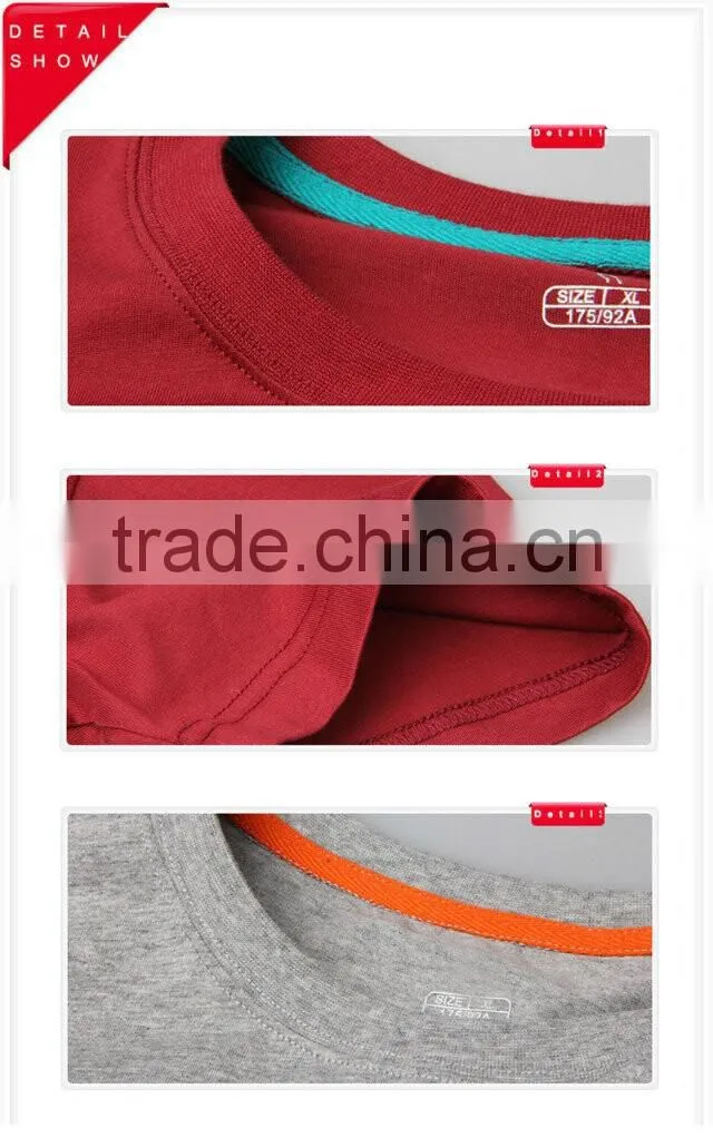 New fashion dress cotton blank t-shirt dress with pockets clothes from china