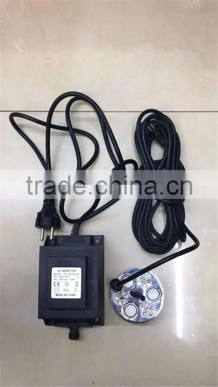 12 LED colorful light Ultrasonic Mist Maker Fogger Purify Water Fountain Mist Maker