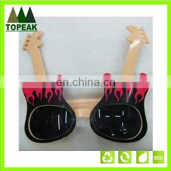 Hot sale Guitar style sunglasses music party glasses fancy party glasses