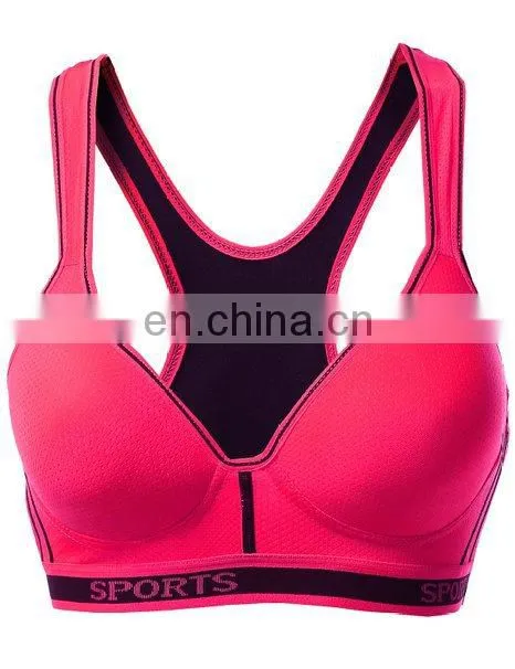 hot sex women's cheerleading sportswear sports bra yoga bra
