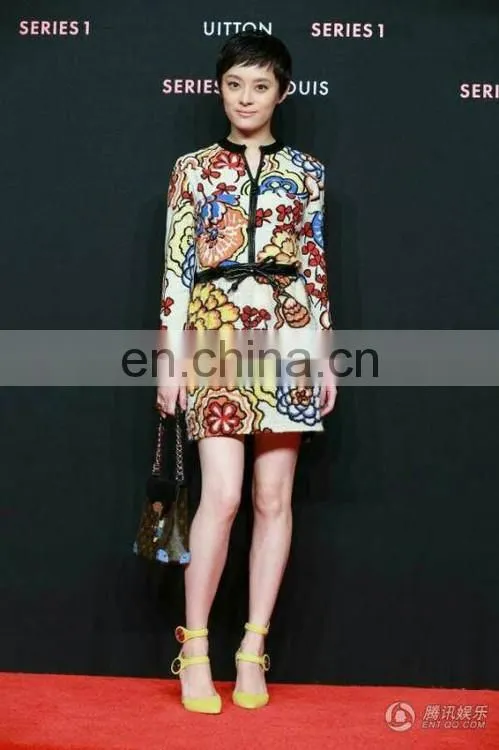 2015 Long sleeve dress women wear
