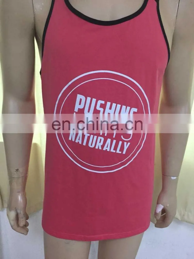 Yihao Trade assurance men clothing sleeveless fitness sportwear gym vest stringers