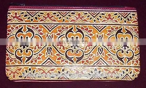 Ladies genuine leather purse manufacturer, womens leather money bag exporter, custom designs available