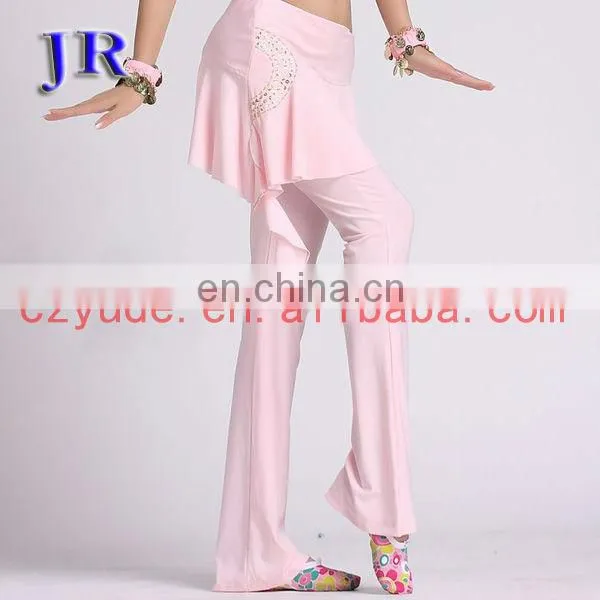 Practice Plus size belly dance skirt pants for women K-4019#