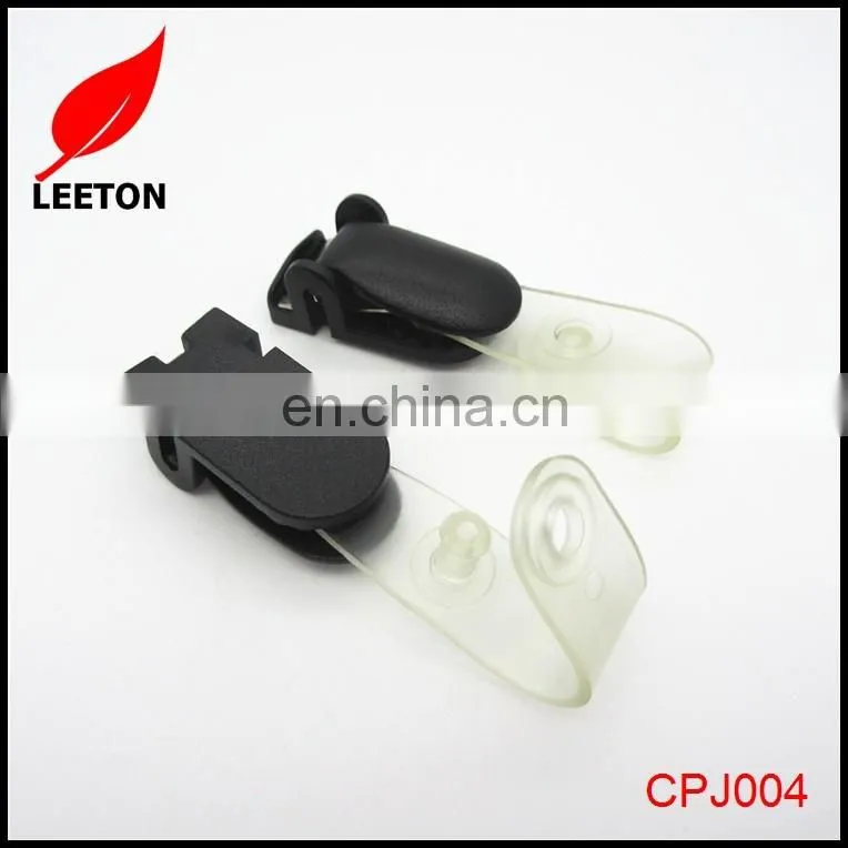 Plastic ID name badge clip
