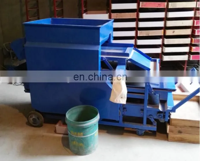 Multifunctional separating plant for Tenebrio molitor, big/small worms, pupa, dead worms
