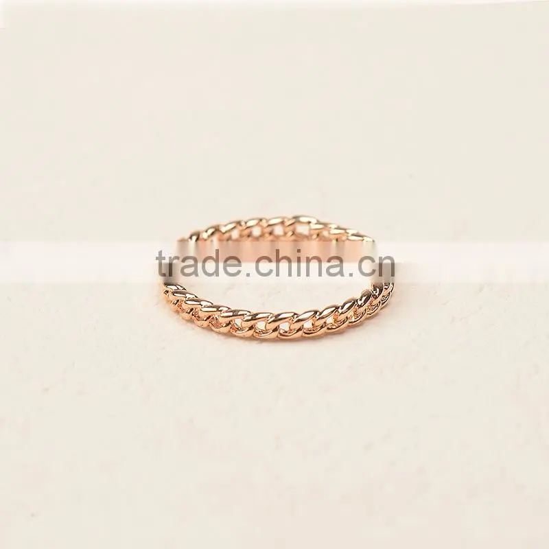 Fashion jewelry factory High quality silver Plated Shiny Finger Rings
