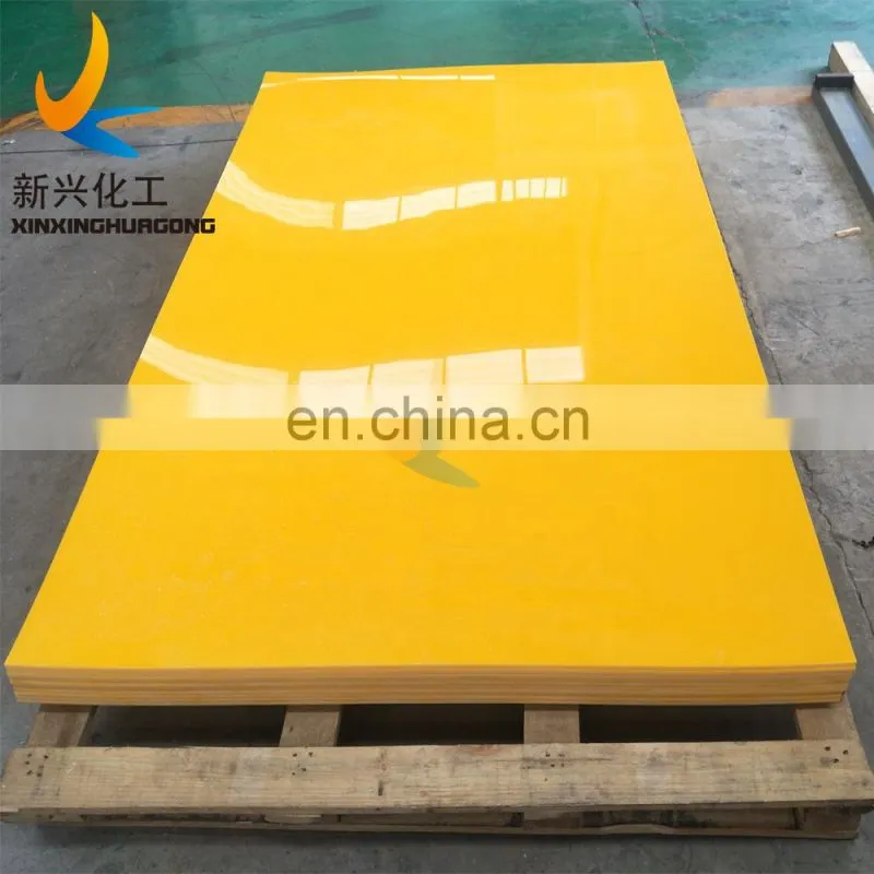 2020 Extruded virgin material green color and natural color uv resistant HDPE sheet Polyethylene Platehdpe sheet