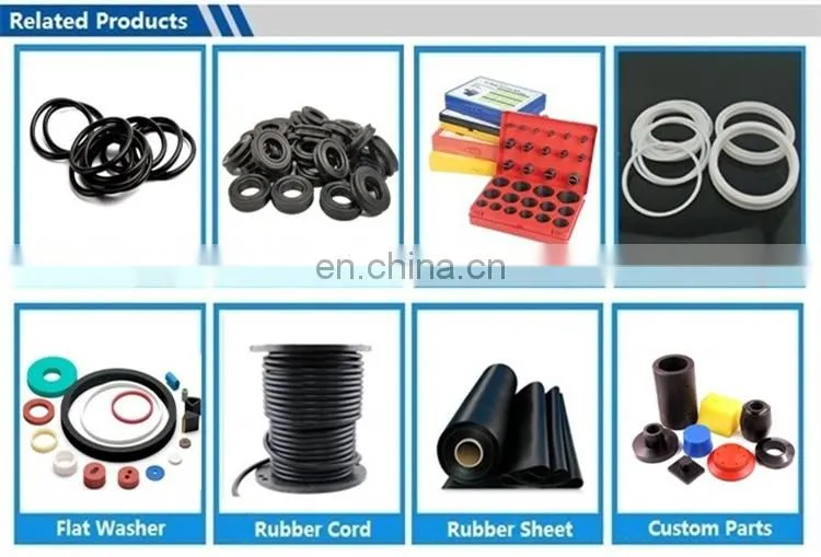 Resistant To UV Dilute Acids Ketones Alkalis O-Ring EPDM Rubber Seal O Ring For Sale