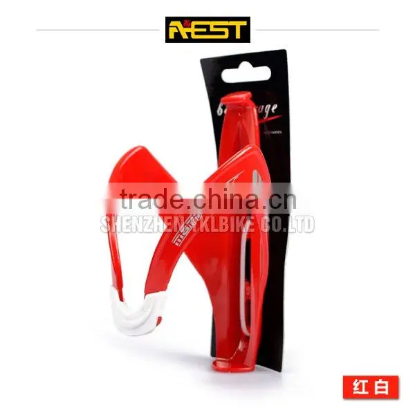 AEST Mattock OEM Plastic Red Color Bicycle Bottle Cage Water Bottle Holder