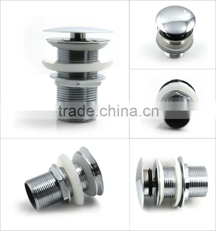 brass pop up waste Europe pop up drainer