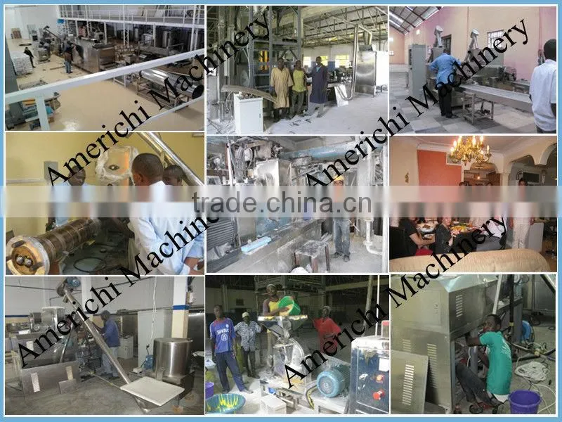 1ton/h Extrusion fish feed making machine