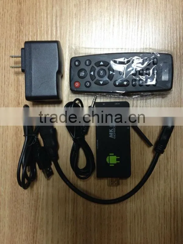 New desgn! MK809IV Quad Core RK3188 Android 4.2 Mini PC TV Box 2GB 8GB Bluetooth Remote Control