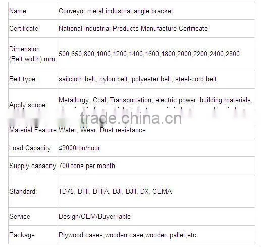 frame conveyor roller bracket energy & mineral equipment