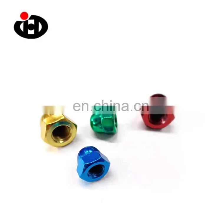 JINGHONG Titanium Acorn nuts polychromatic