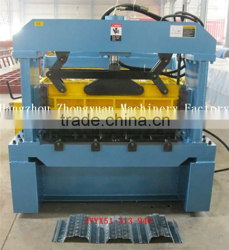 Embossed Trapezoidal Metal Floor Deck Panel Roll Forming Machine Prices