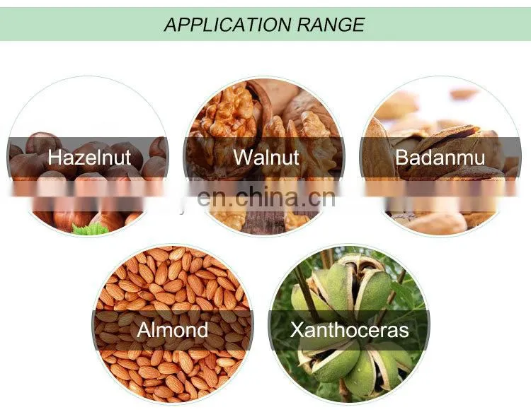 Almond Shell And Kernel Separator Hazelnuts Nuts Sorting Husking Filbert Shelling