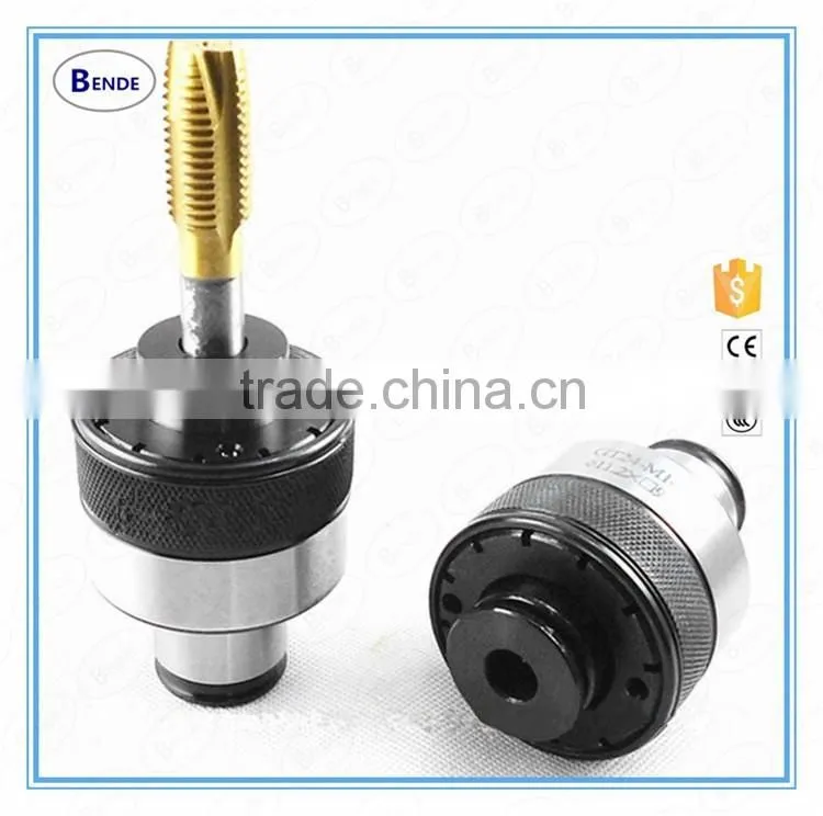 Torque protection air tapping machine collet