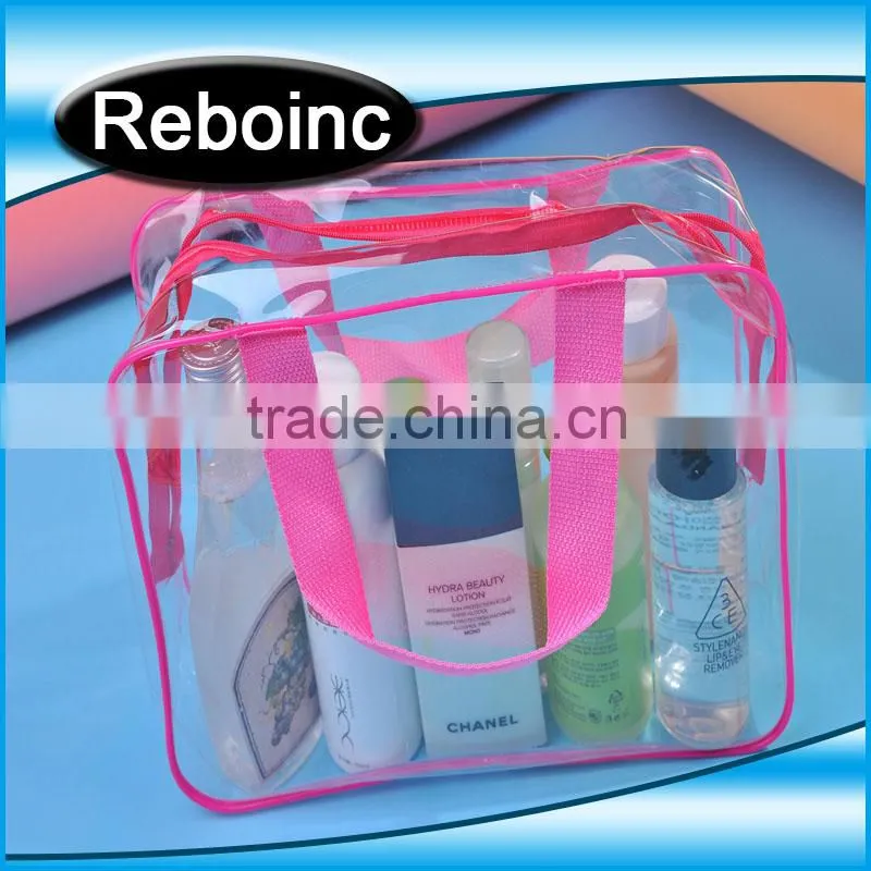 Reboinc-X14 2016 New design full printing beach waterproof pvc handle bag