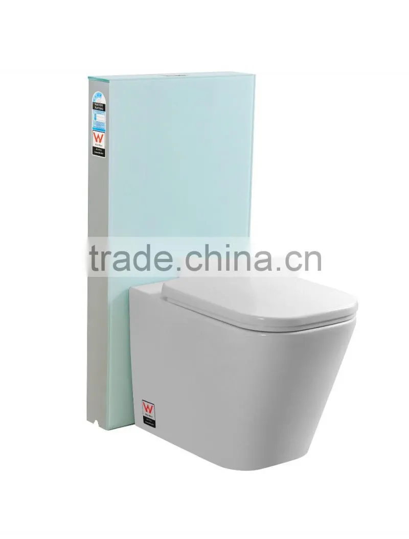 Back to Wall Toilet P/S trap Elongated WC Pan for Concealed Cistern or Floor-standing Flushing Cistern WATERMARK WC-6015