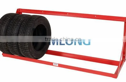 Light duty steel wall mounting racks for tire