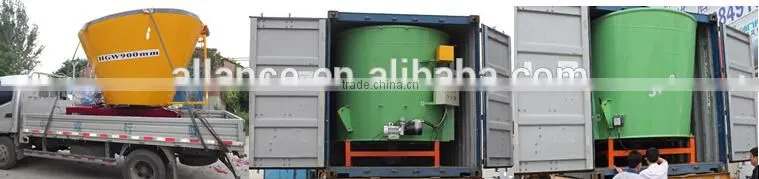 Alibaba China popular cattle feed crusher cattle feed mixer cattle feed equipment
