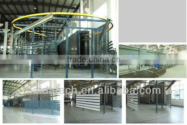 Haida brand extrusion 6005 T5/T6 aluminum window and door profile