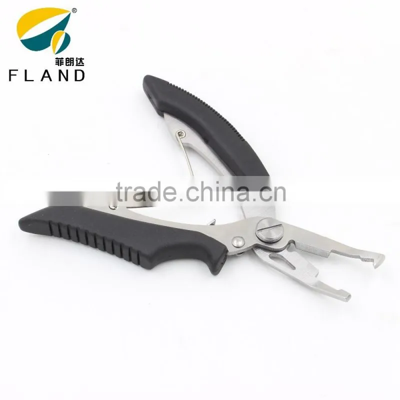 Mult-function fishing needle nose pliers tools with red handles,chinese fishing tackle