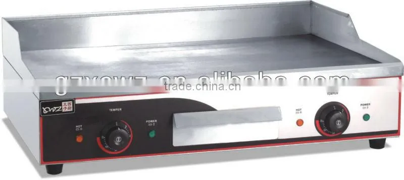 Commercial Catering Counter Top Stainless Steel Electric Griddle