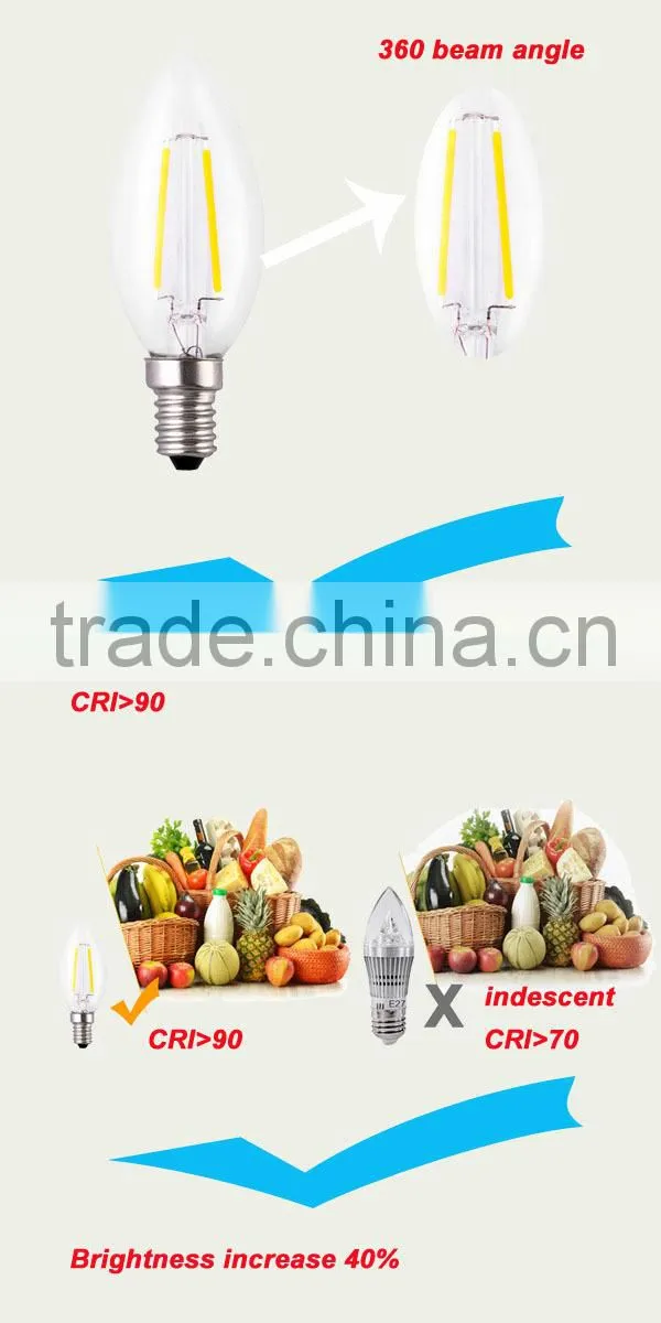 China Supplier Cheap Hot Lights Shenzhen C35 led bulb