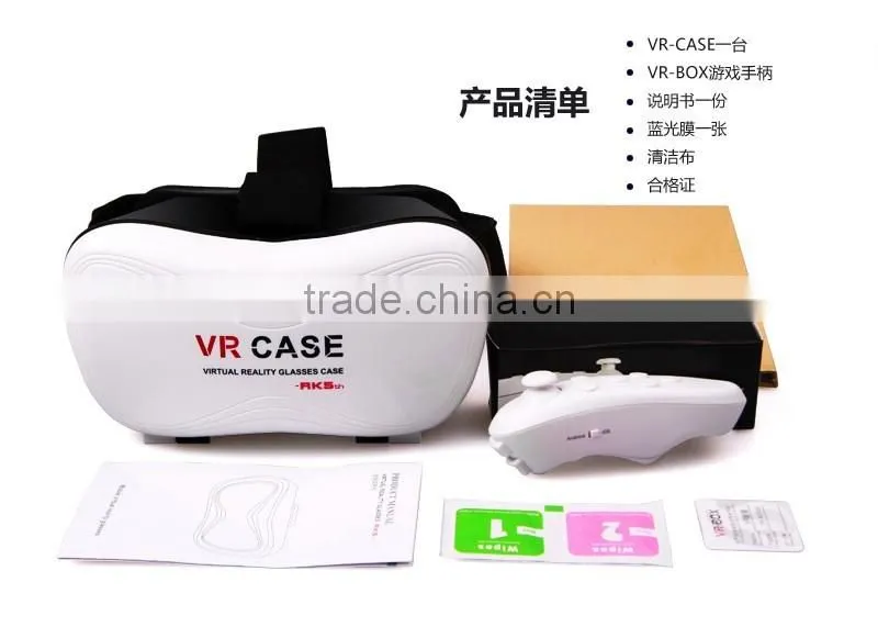 VR Case 5 3d glasses headset with a high quality from factory price on selling