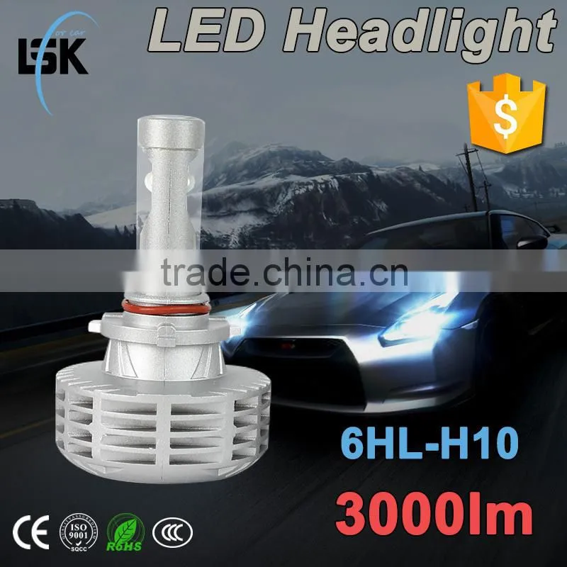360 degree super bright 28w 3000lm auto conversion kit led h10,h7,h8,h9,h11,h16,9005,9006