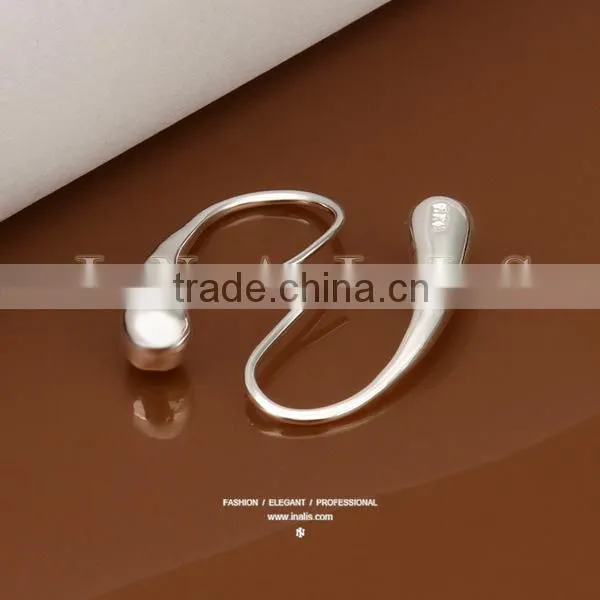 2014 wholesale fine quality silver earring hooks