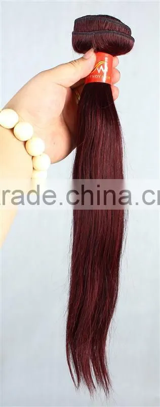 Straight 100% virgin peruvian remy hair with short lead time