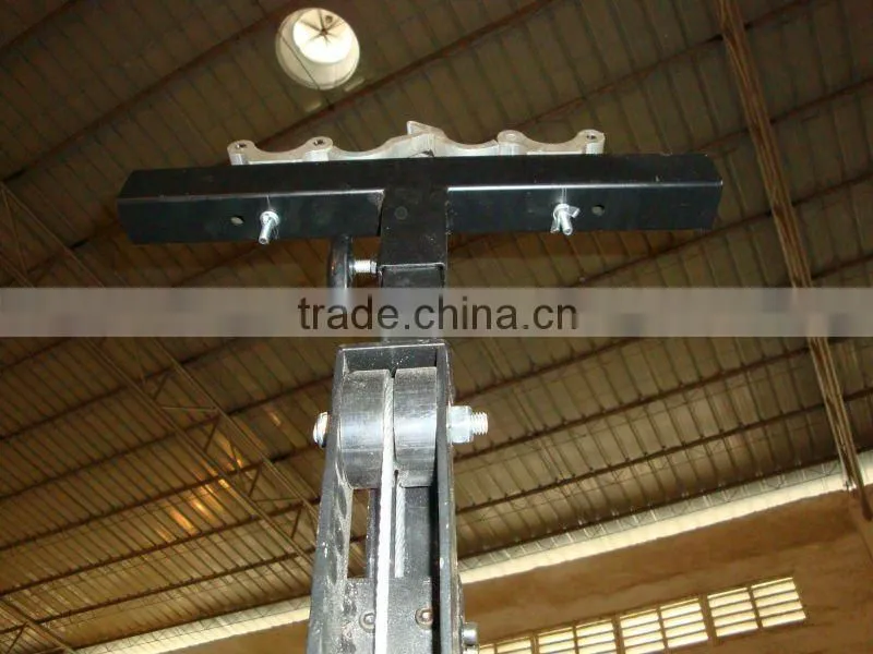 Elevator tower use for hanging lighting and lighting truss