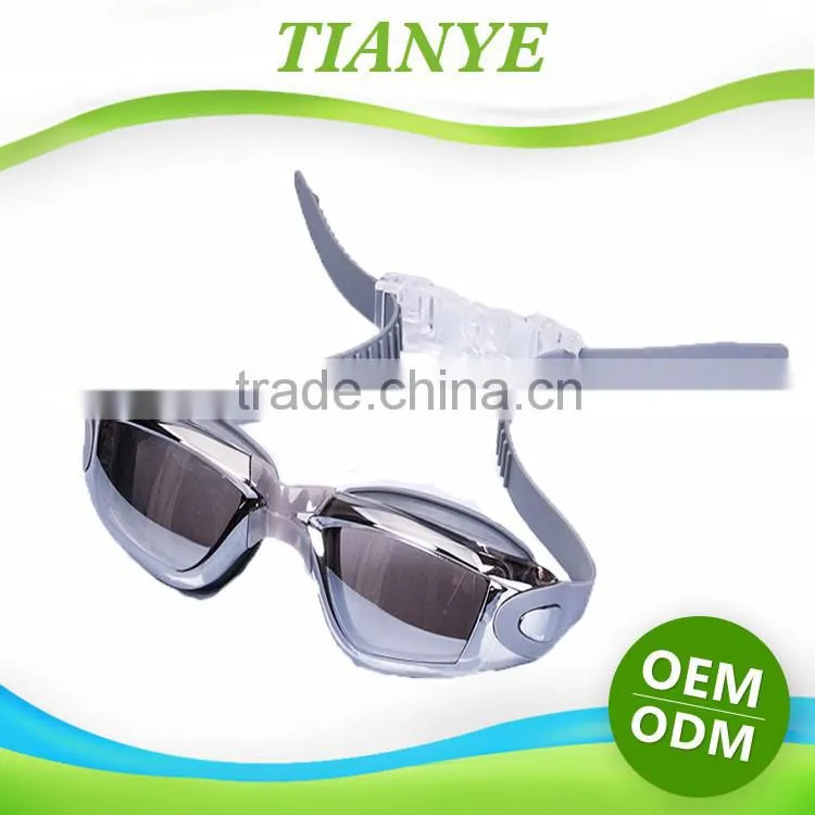 2015 New Design Silicone Swimming Goggels for Adult/wholesale cheap silicone swimming goggles