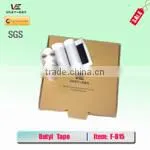 single sided Waterproof Butyl Mastic Tape Putty seal strips 1.5mm*50mm*15m